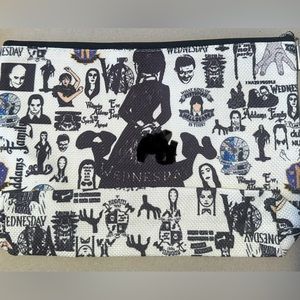 Wednesday Addams Cosmetic Bag